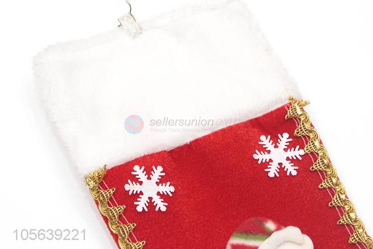 China Wholesale Christmas Socks For Santa Claus Candy Gift Bag