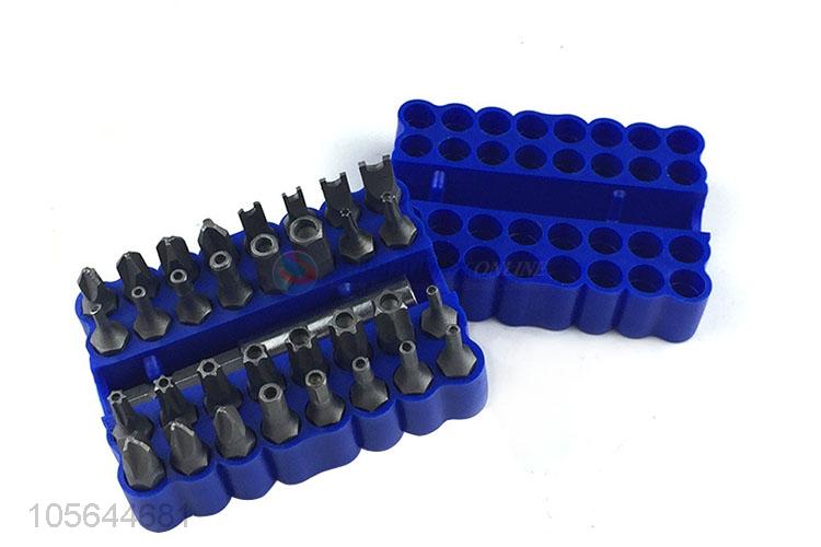 Custom 33 Pieces Chrome-Vanadium Steel Hollow Screw Bits Nut Driver Bits Set