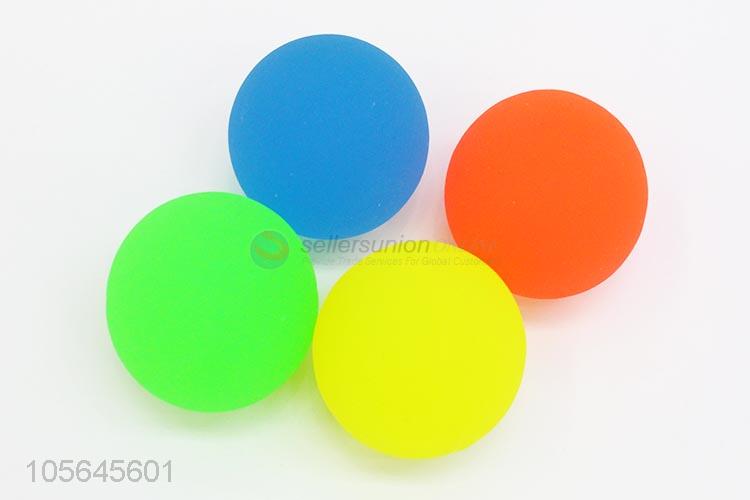 Factory directly sell printed bouncy balls soft rubber balls