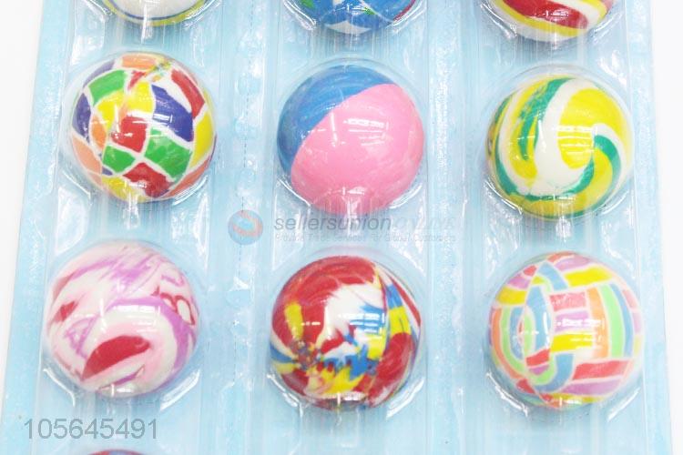 Superior factory wholesale price rubber mix color bouncy balls