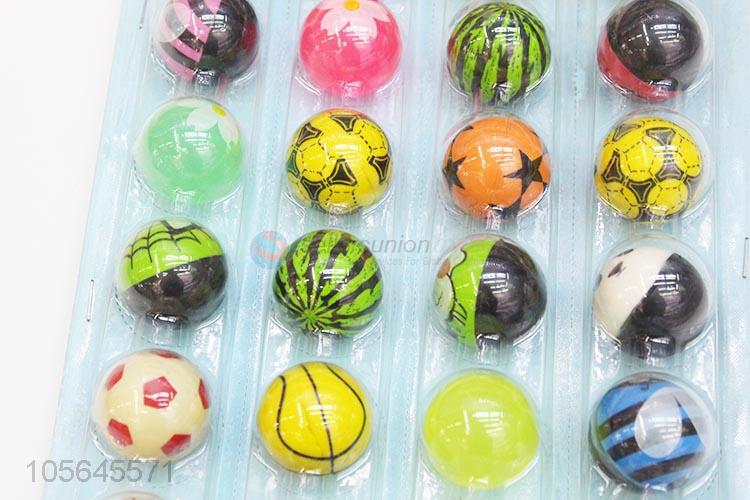 China suppliers high bouncing crystal rubber bouncy balls