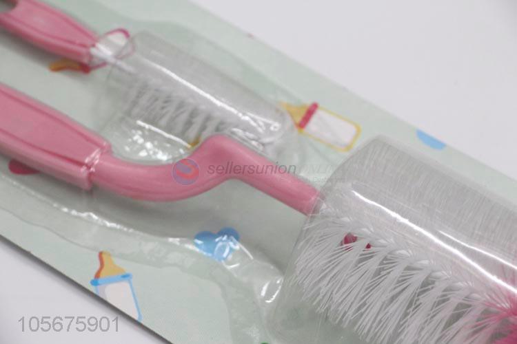 China suppliers 360 degree rotating sponge brush baby nipple clean brush