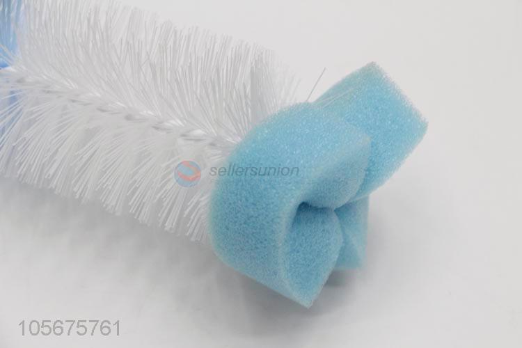 Cheap professional baby nipple and bottle cleaning brush sponge scrubber