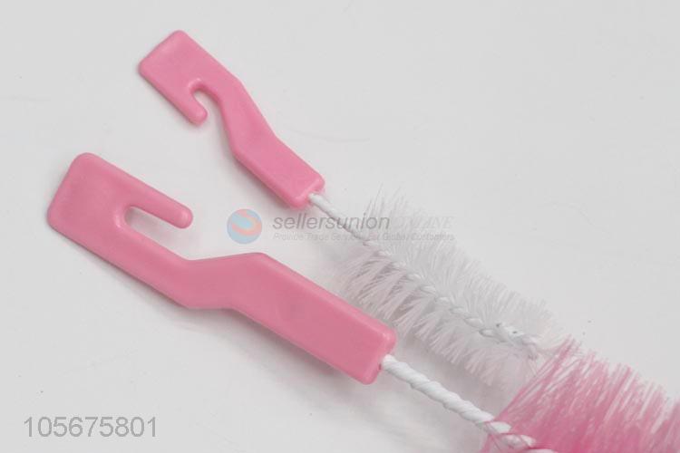 China manufacturer baby nipple and bottle cleaning brush sponge scrubber