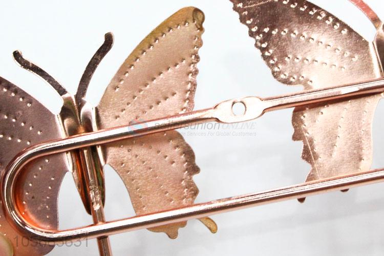 Fashion Butterfly Shape Wall Hook Decorative Coat Hook