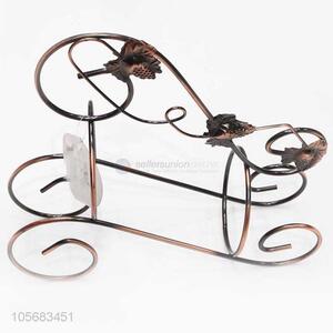 High Quality Decorative Red Wine Holder Fashion Iron Craft