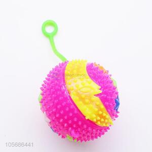 New Design Colorful Yoyo Flashing Spiky Bounce Ball Massage Ball