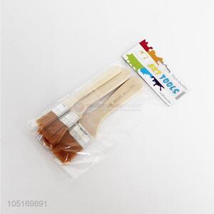High Quality 3 Pieces Paint Brush With Wooden Handle