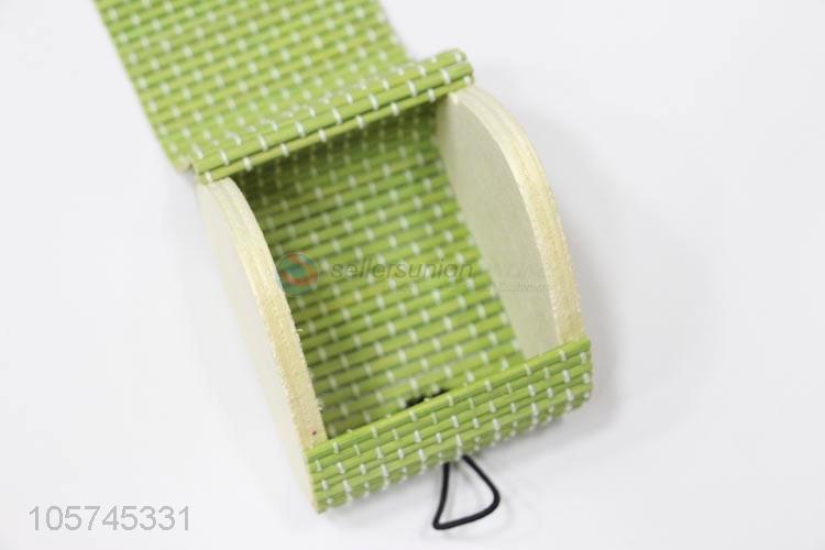 Best selling bamboo woven curtain wooden jewelery box