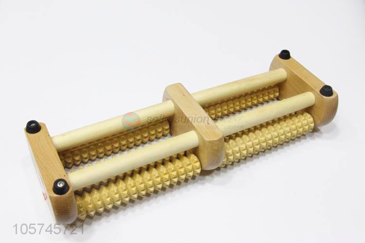Excellent quality cheap wooden pedicure foot roller massager