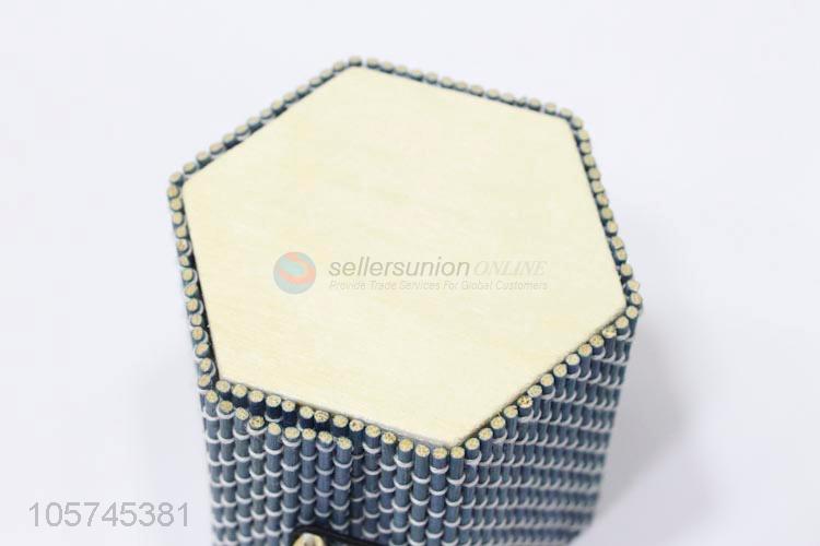 Outstanding quality bamboo curtain style jewelry box jewelry case