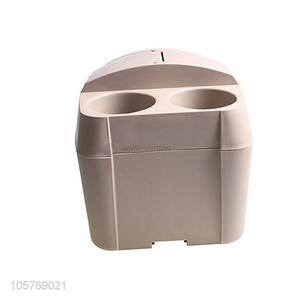 Hot selling multifunction car trash bin car drink holder