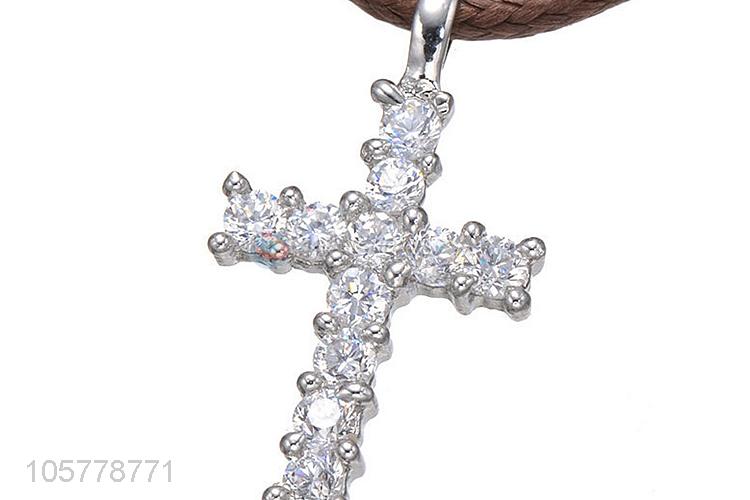 Wholesale Copper Cross Pendant Fashion Accessories