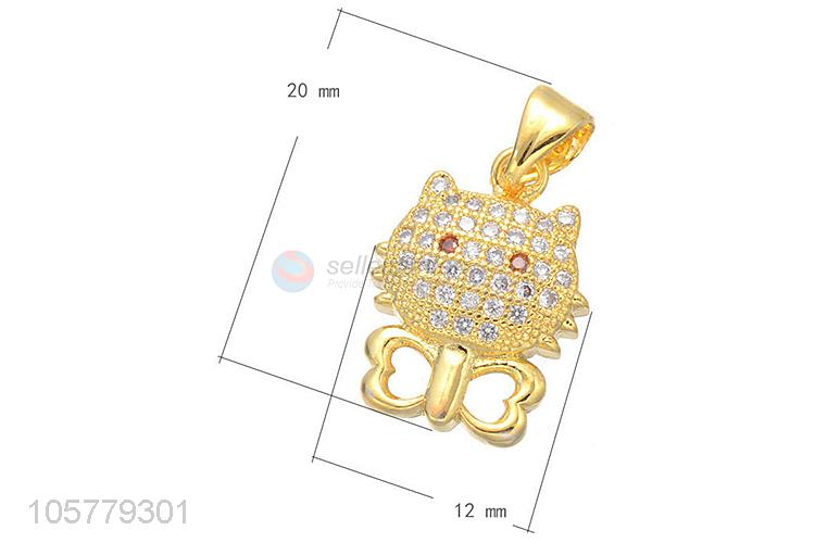 Good Sale Inlay Zircon Necklace Pendant Fashion Accessories