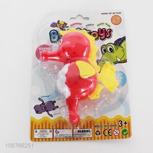 Remarkable quality plastic sea horse winding up toy