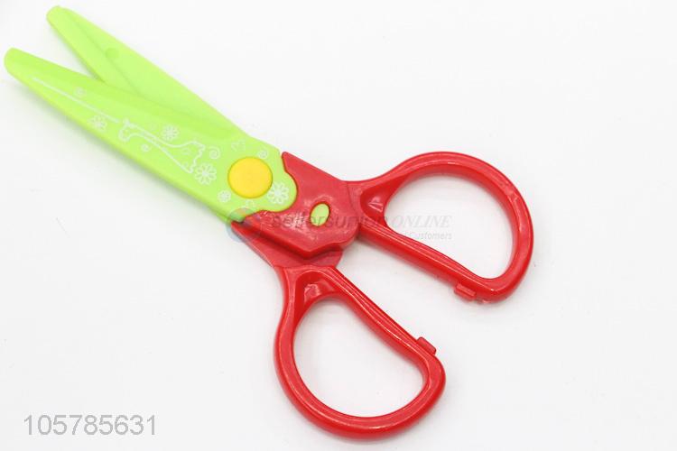 New Design Colorful Plastic Office Scissor Hand Scissor