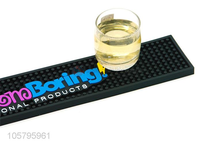 Fashion Soft PVC Beer Bar Mat With Colorful Logo