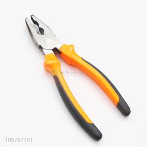 ODM factory steel combination plier with plastic handle