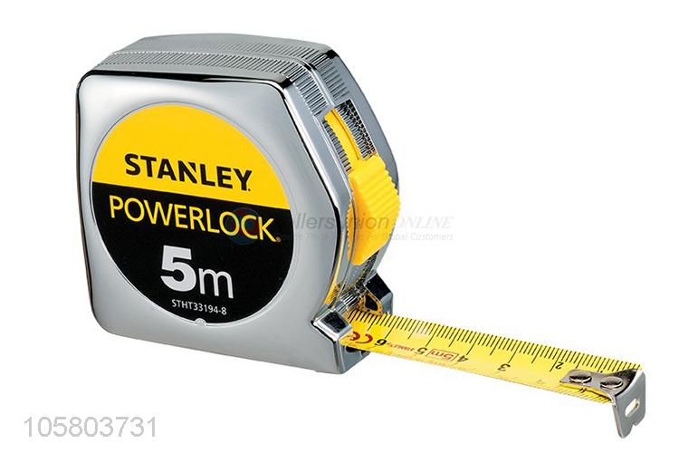 Good sale auto-lock steel measuring tape with rubber case