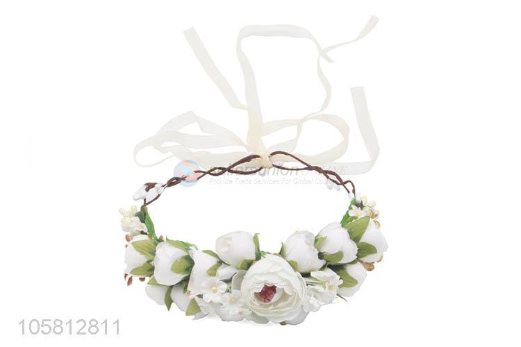 Hot Selling Fashion Garland Simulation Flower Hair Band