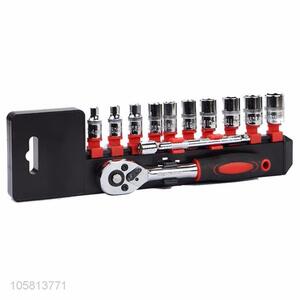 Latest design 12pcs CR-V rachet socket wrench set