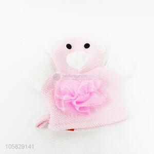 Bottom Price Cute Bear Bath Gloves with Bath Ball