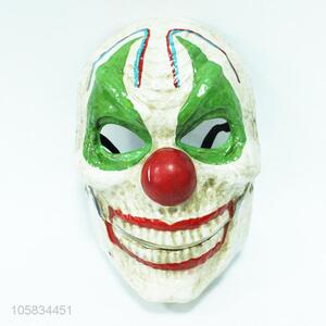 Hot selling clown shape plastic mask for Halloween party