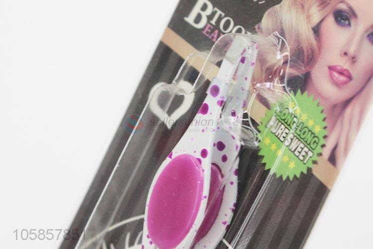 Hottest Professional Eyelash Eyebrow Tweezers Beauty Tool