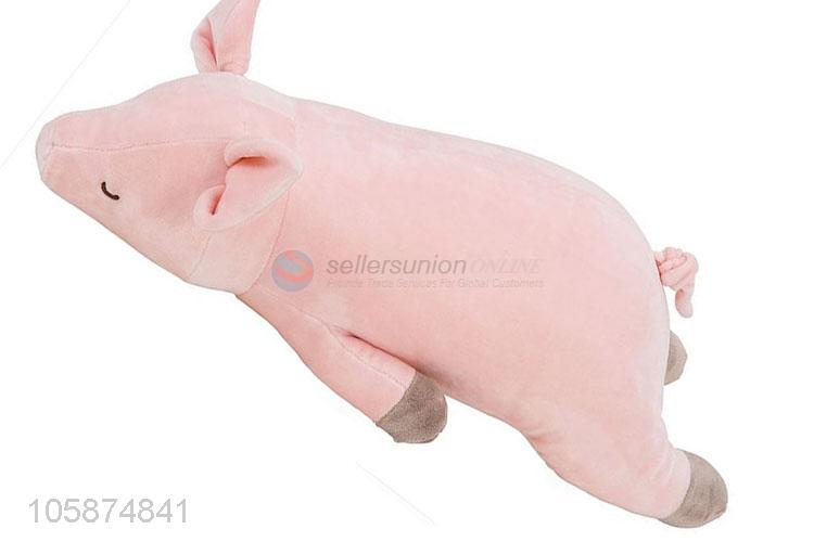 Creative design super soft cute animal plush pig stuffed toy