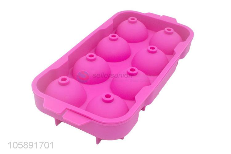 High quality silicone ball shaped cube ice ball maker,ice ball tray