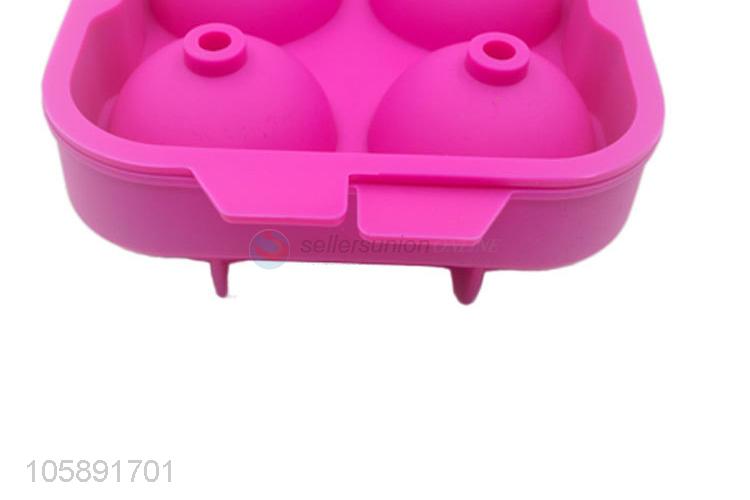 High quality silicone ball shaped cube ice ball maker,ice ball tray