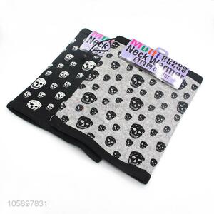 Cool Design Skull Pattern Neck Warmer For Winter