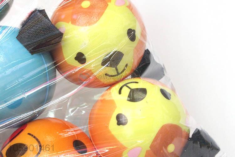 Recent design custom logo kids inflatable stress toy ball