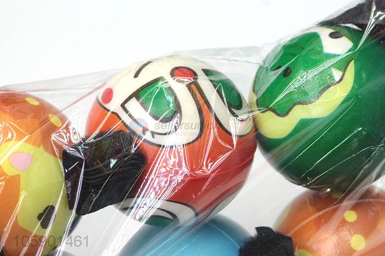 Recent design custom logo kids inflatable stress toy ball