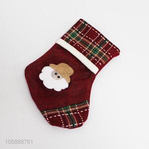 Low price decorative Christmas stocking pendant