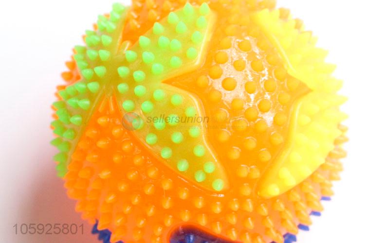 Professional suppliers children TPR toy ball spiky butterfly ball