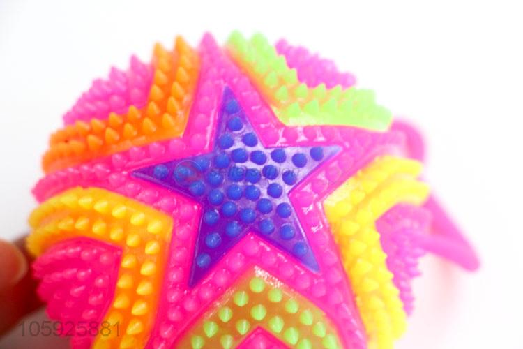 Cheap new children TPR toy ball spiky star ball