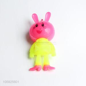 Promotional cheap children TPR puffer ball spiky long-legged rabbit ball