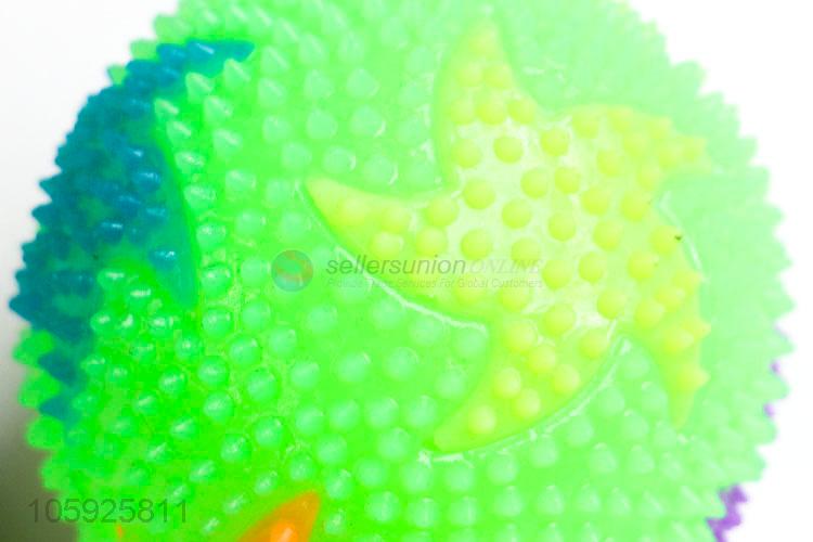 Factory wholesale kids TPR toy ball spiky cyclone ball