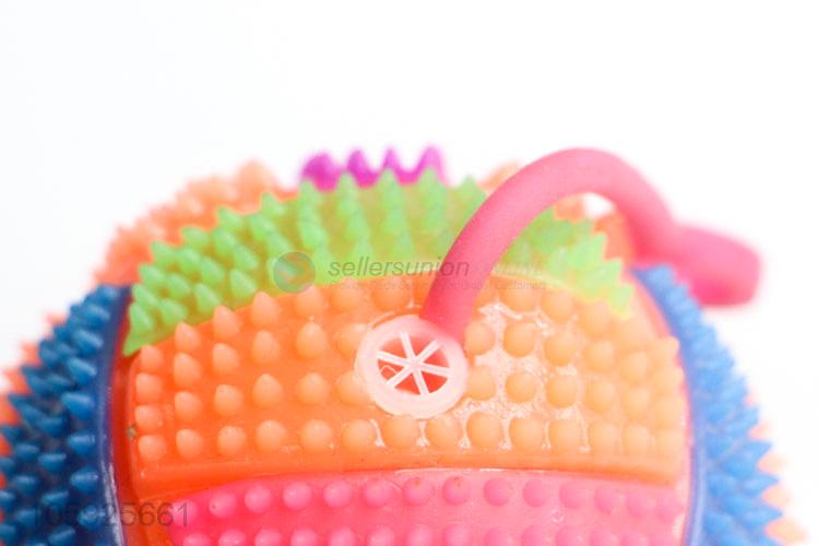 Best selling children TPR puffer ball spiky volleyball