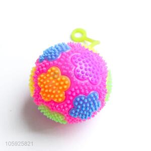 Top manufacturer children TPR toy ball spiky flower ball