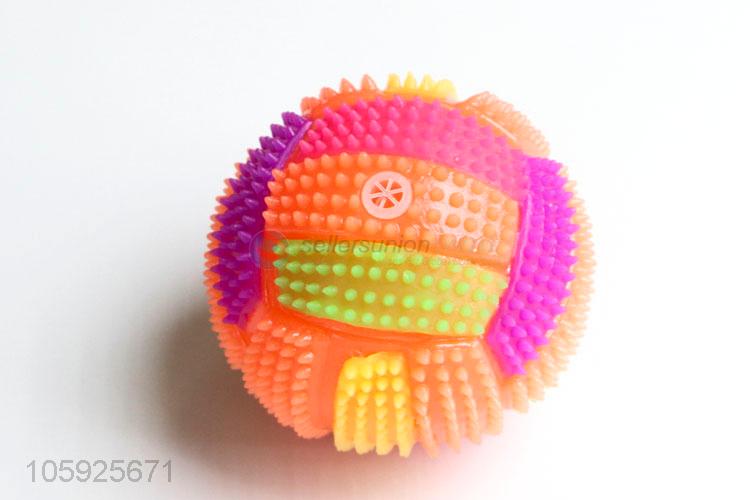 High quality kids TPR puffer ball spiky volleyball