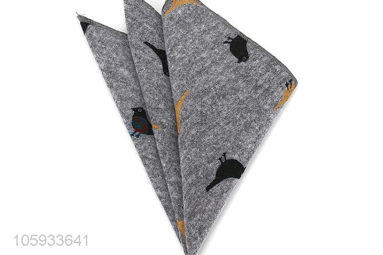 Simple Style Cotton Business Handkerchief For Men