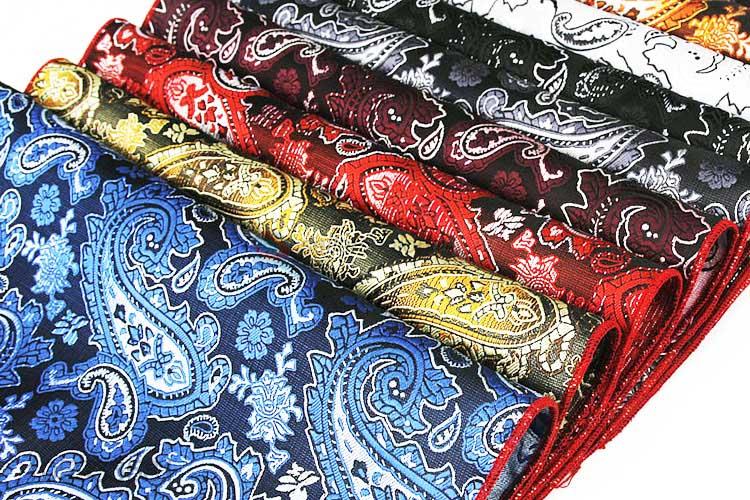 Newest Colorful Printed Business Handkerchief For Man