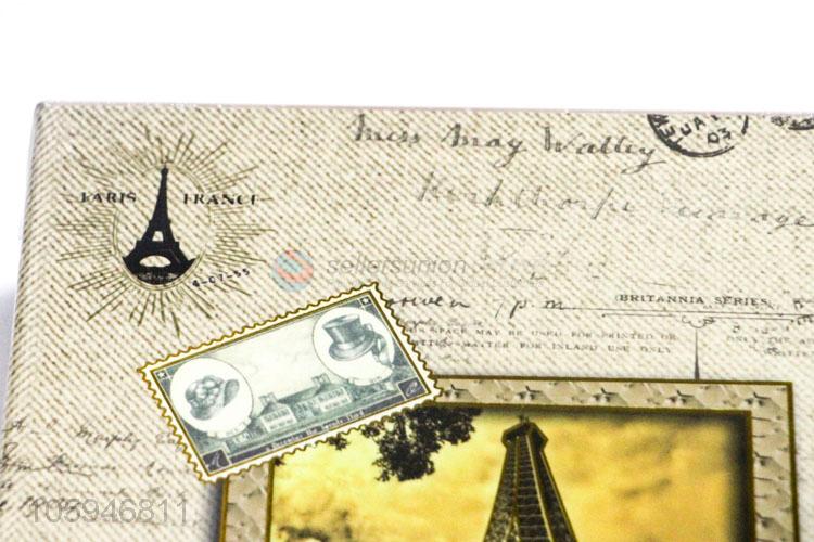 Wholesale Popular Eiffel Tower Pattern Plastic Photo Collection Album