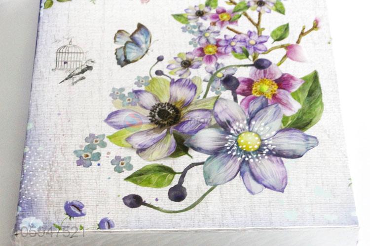 Factory Wholesale Flower Pattern 240 Pages Birthday Gift Scrapbook Photo Album