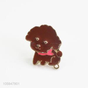 Promotional Wholesale Cute Dog Shape Alloy Brooch