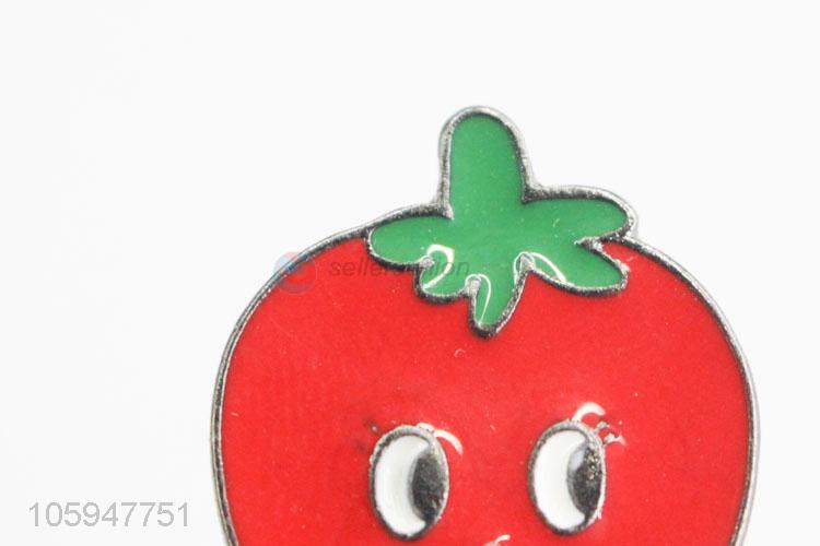 Direct Price Cartoon Tomato Brooch for Girl