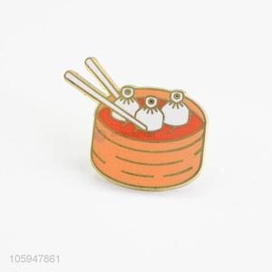 Wholesale Cheap Creative Small Steamed Bun Brooch