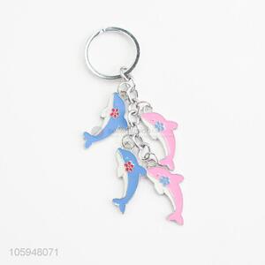 Factory Sale Cute Fish Alloy Keychain